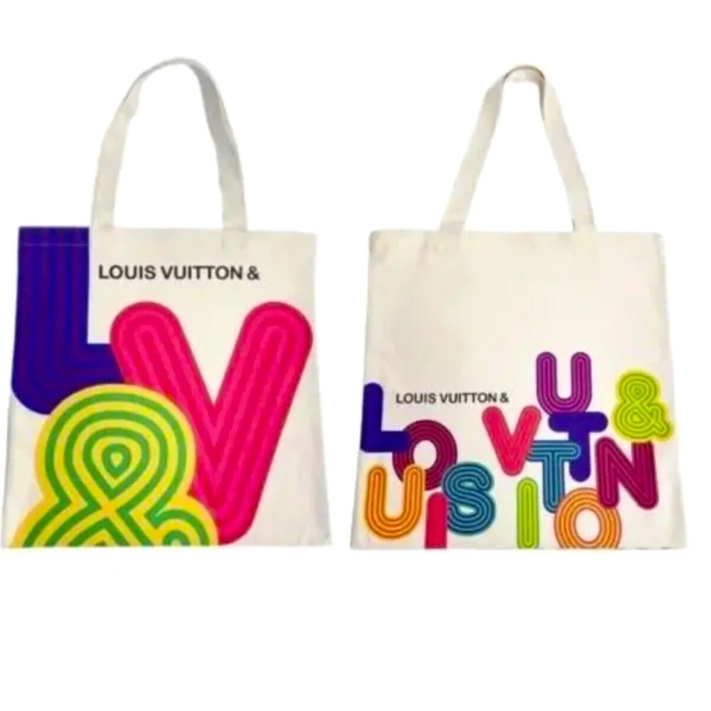 NEW 💯 Authentic Louis Vuitton Canvas Eco Tote Rare Shenzhen Exhibition Limited